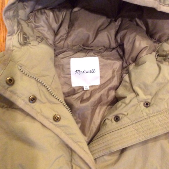 NWOT Madewell Holland Quilted Puffer Parka Coat Jacket Puffy - Picture 7 of 12